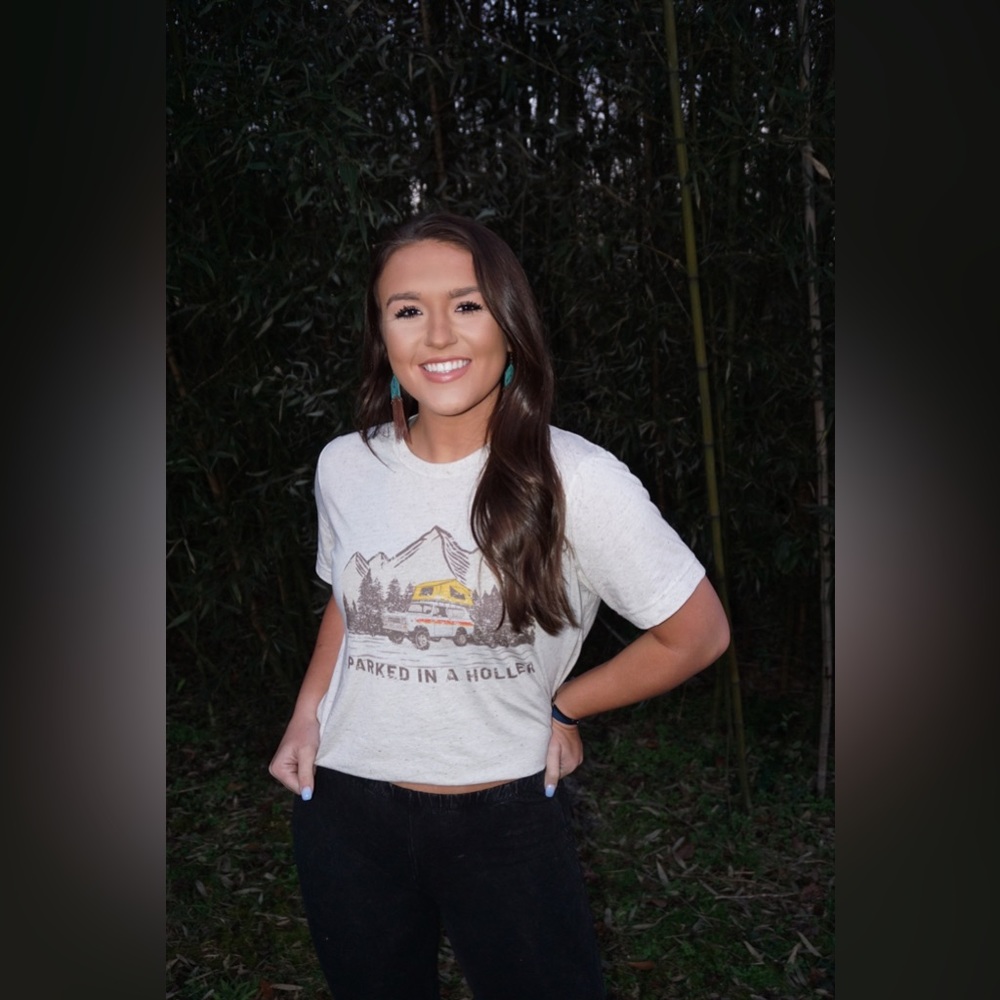 Parked in a holler shirt - size M